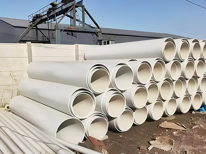 橋梁pvc管道施（shī）工現場